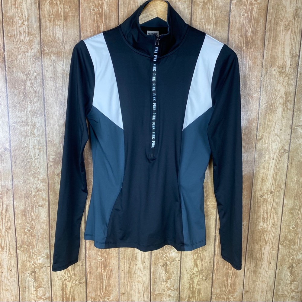 - Pink Victoria’s Secret jacket size